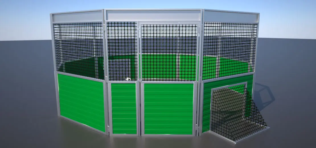 SoccerGround Cage (1/4)