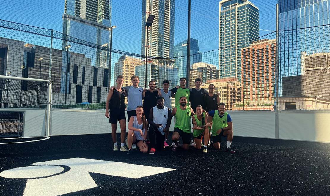 Vanta Athletics - Rooftop Soccer Above Downtown Austin