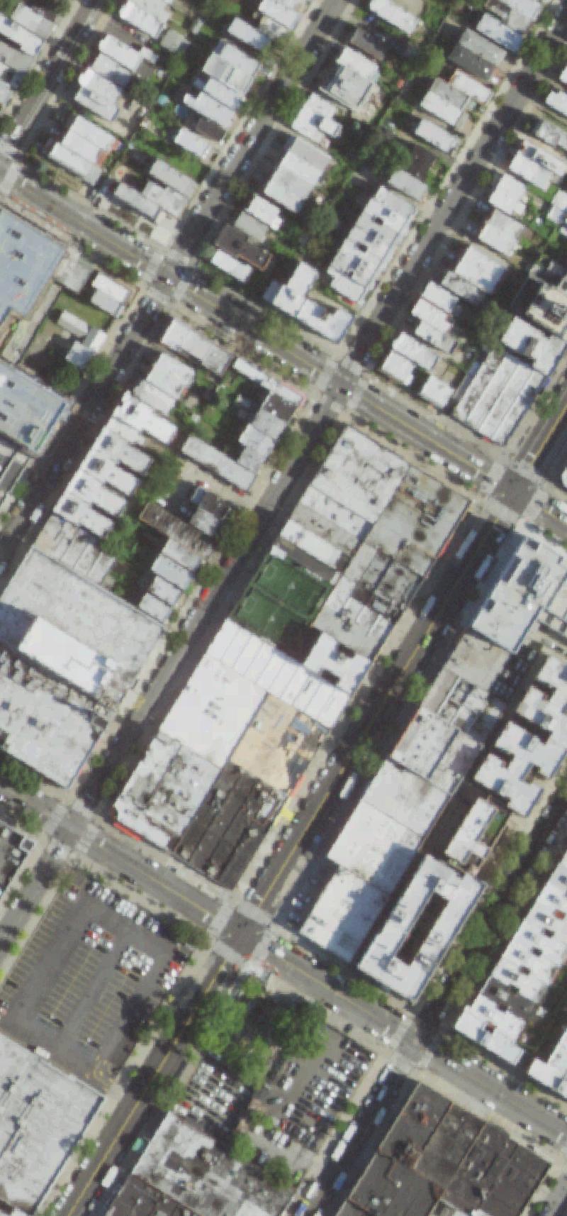 Aerial image: Upper 90 Soccer Center Rooftop Mini Pitches