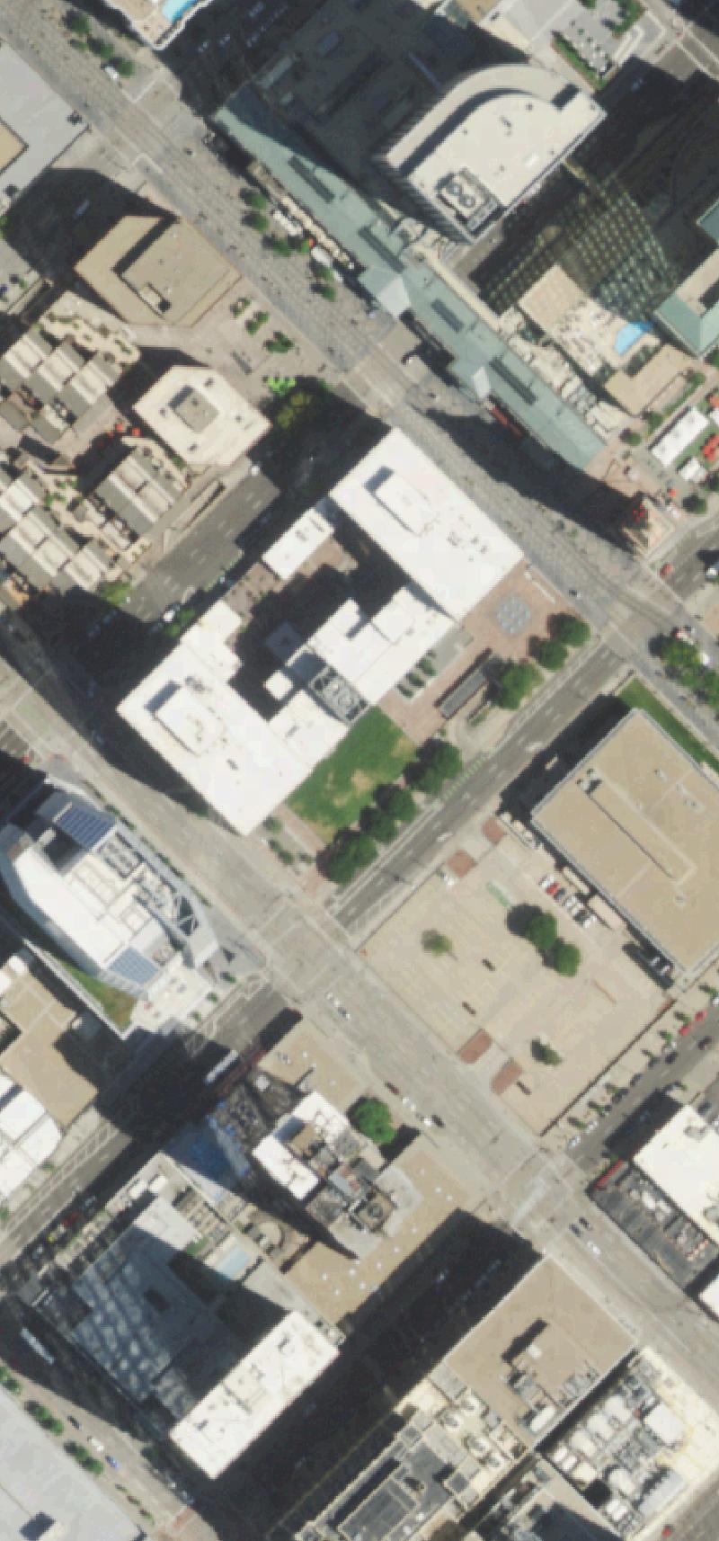 Aerial image: Bank of America Field at Skyline Park