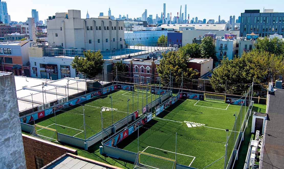 Upper 90 Soccer Center Rooftop Mini Pitches